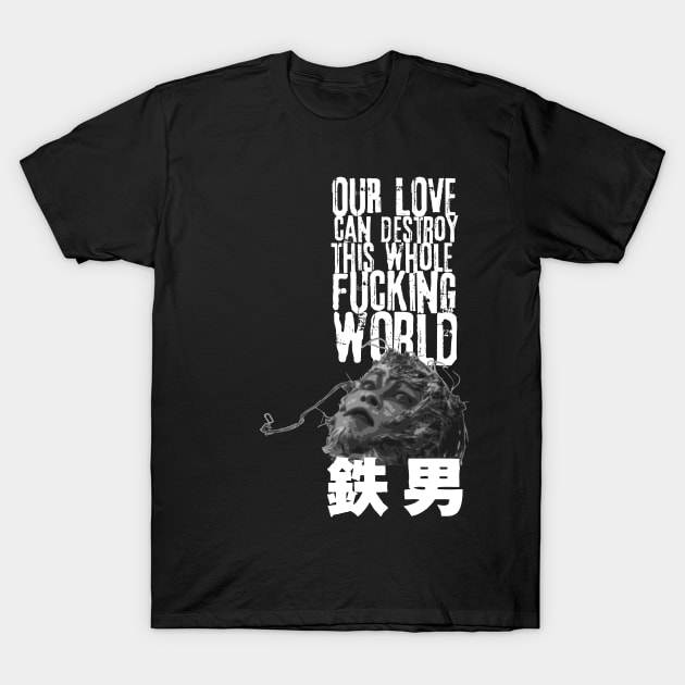 Tetsuo the iron man t shirt 2025
